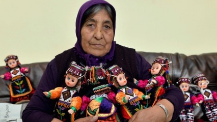 الأم التركمانية الأطفال!