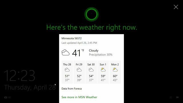 نصيحة Windows 10: ضع Cortana على شاشة القفل