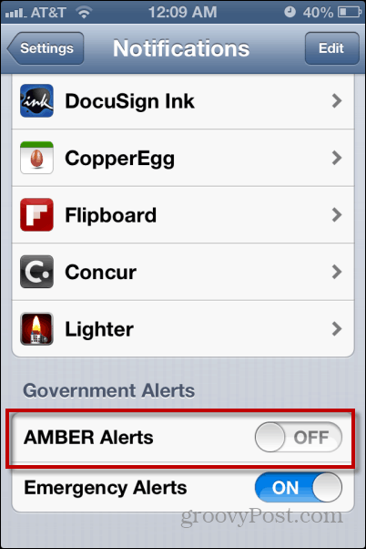 كيفية إيقاف تنبيهات AMBER على iPhone