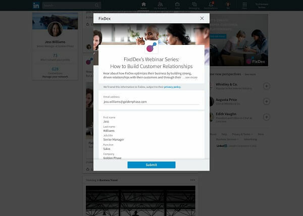 أعلنت LinkedIn عن ثلاثة تحسينات على Lead Gen Form للمحتوى المدعوم وحملات InMail المصممة لمواصلة دفع عائد الاستثمار للمسوقين الرئيسيين.