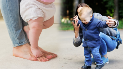 ما مدى سهولة تنفيذ الأطفال؟ علامات المشي عند الرضع