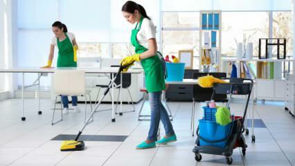 كيف يتم تنظيف المكاتب الأكثر عملية وكيف يتم تطهيرها؟