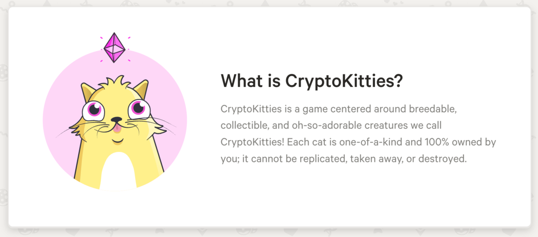 مشروع crypto-kitties-nft