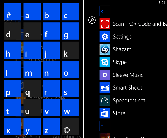 تطبيقات Windows Phone 8