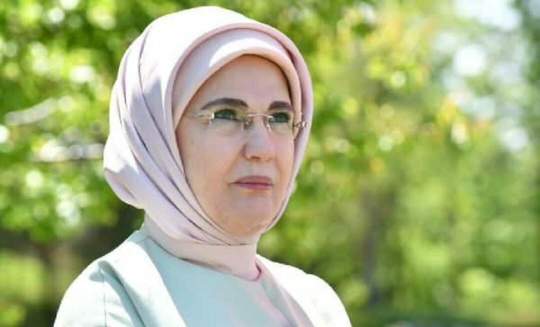 أمينة أردوغان للشعب الإماراتي الداعم لحملة المساعدات الإنسانية 