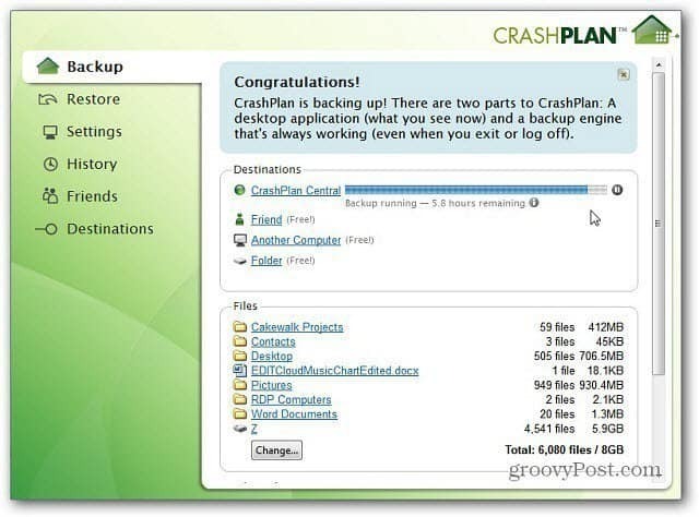 CrashPlan Online Backup Service الجمعة السوداء صفقة
