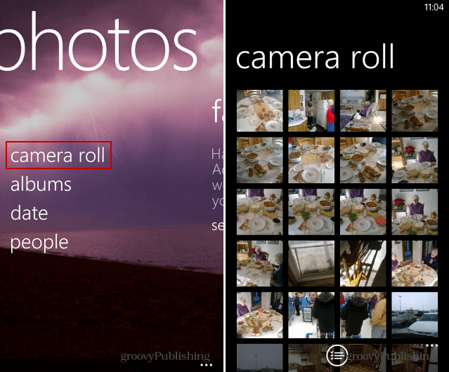 لفة الكاميرا Windows Phone 8