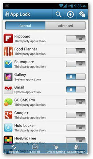 كيفية قفل التطبيقات والوظائف في Android باستخدام App Lock