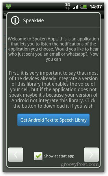 مجانية SpeakMe للنص الروبوت إلى مكتبة الكلام