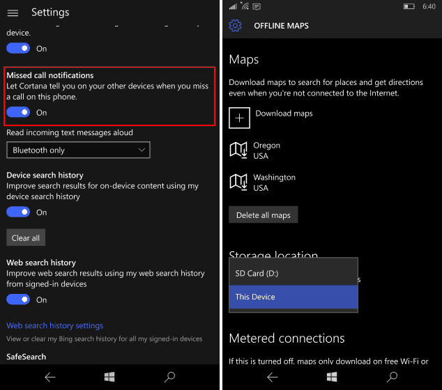 يتوفر Windows 10 Mobile Preview Build 10572 ، ولكن لا يزال يتطلب العودة إلى الحالة السابقة