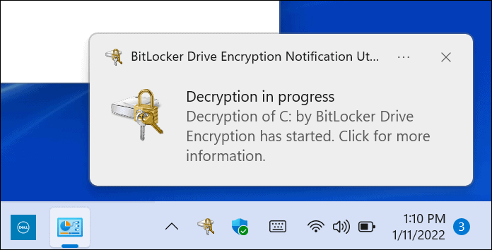 استخدم تشفير BitLocker في نظام التشغيل Windows 11
