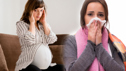 ما هي نزلات البرد والانفلونزا جيدة للنساء الحوامل؟ علاج الإنفلونزا في المنزل أثناء الحمل من Saraçoğlu