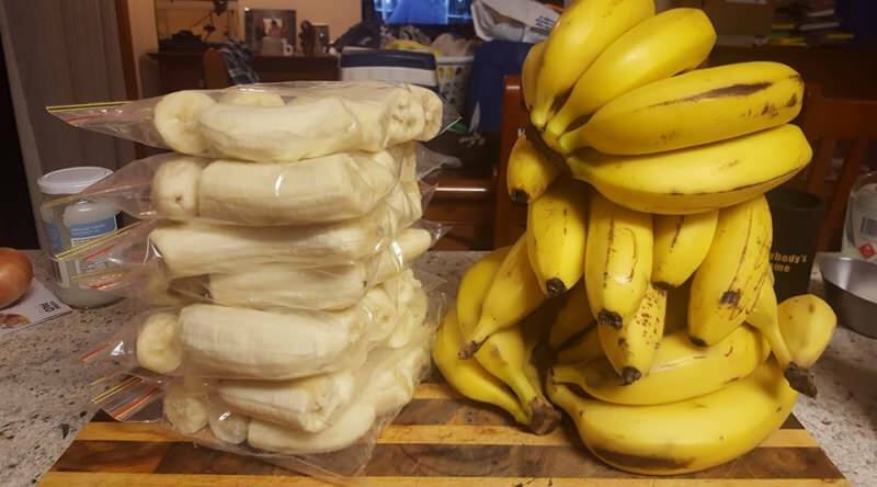 كيف تخزن موزة في الفريزر؟ طرق تخزين الموز