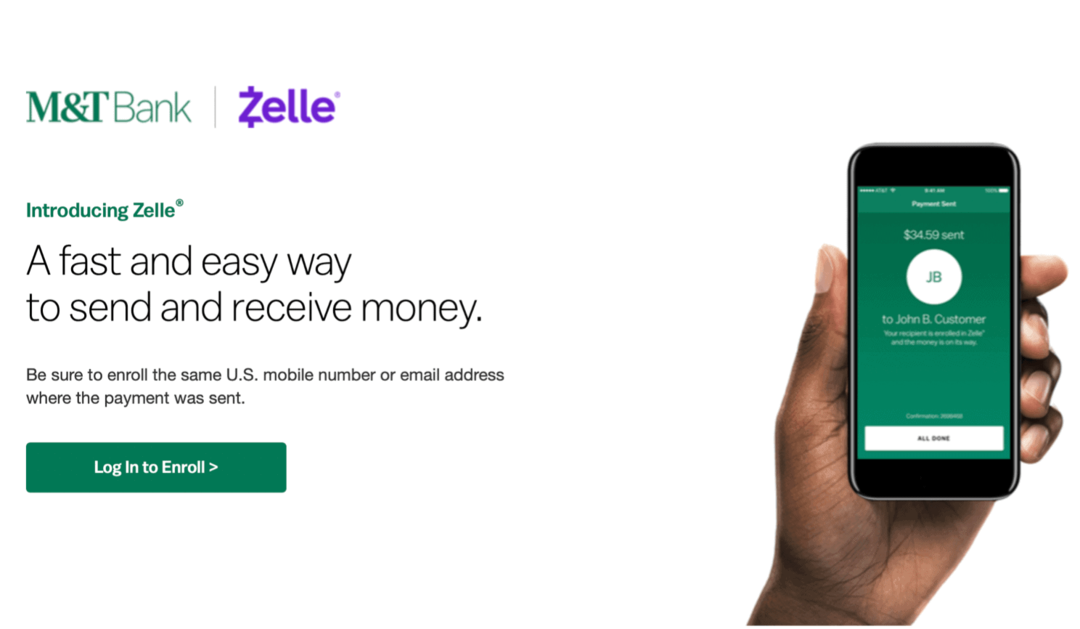 أرسل الأموال مع Zelle لتبدأ 