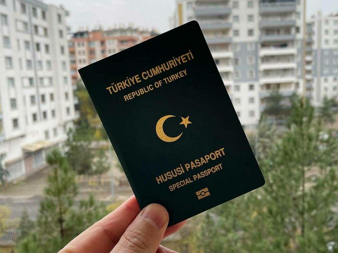 جواز سفر أخضر