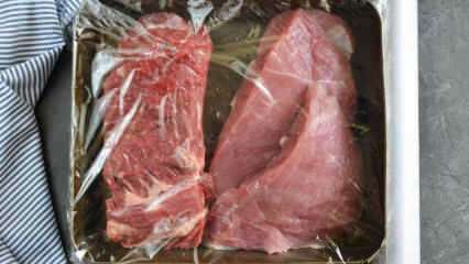 كيف ومتى يتم تخزين اللحوم في الفريزر؟ كيفية تخزين اللحوم الحمراء في المجمد
