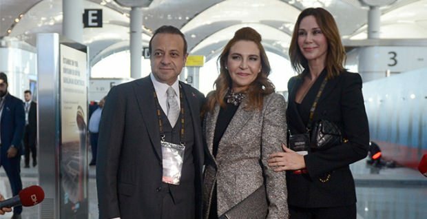 تدفق مشهور لافتتاح مطار اسطنبول