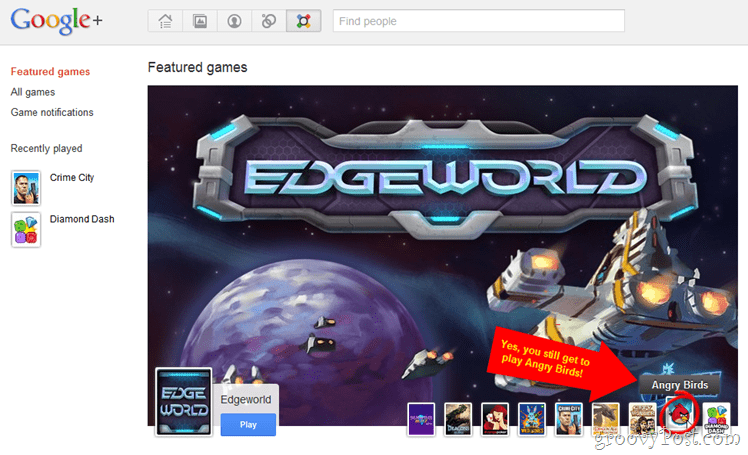 يضيف Google+ ألعابًا (بدون إجبارك على تجاهل هجمة طلبات الألعاب المزعجة!)