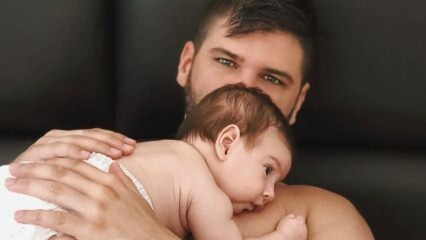 هز تولغاهان ساييسكان وسائل التواصل الاجتماعي مع ابنه البالغ من العمر شهرين!