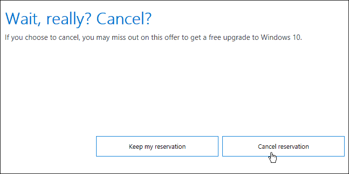 كيفية إلغاء حجز ترقية Windows 10 الخاص بك