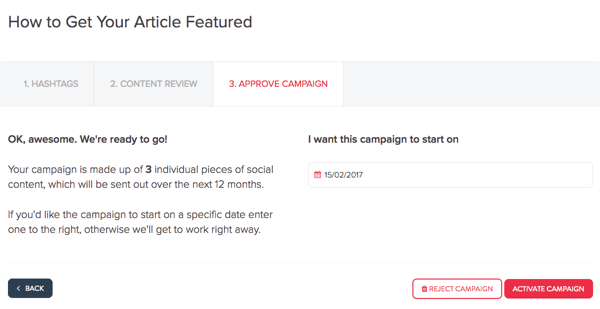 يعتني موقع MissingLettr.com بالترويج لمنشور مدونتك لمدة 12 شهرًا.