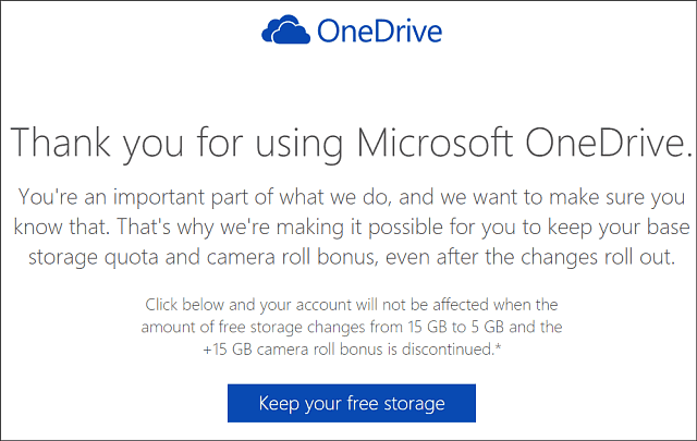 احتفظ بسعة تخزين OneDrive 15 جيجا بايت