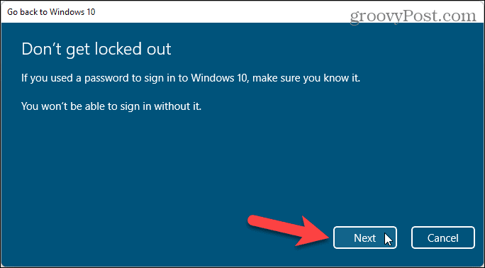 تذكر كلمة مرور Windows الخاصة بك حتى لا يتم قفله