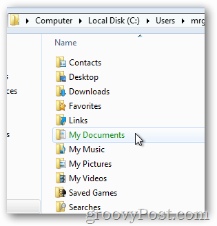 Windows 8 مستنداتي مشفرة باستخدام EFS - Green
