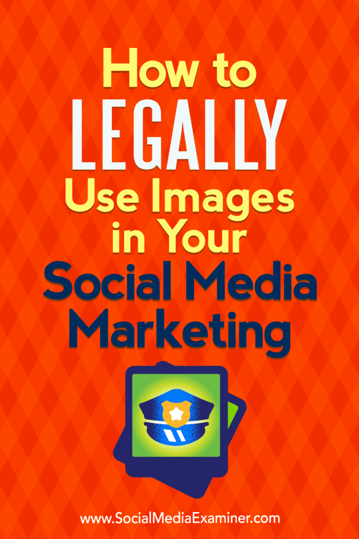 كيفية استخدام الصور بشكل قانوني في التسويق عبر وسائل التواصل الاجتماعي بقلم سارة كورنبلت على ممتحن وسائل التواصل الاجتماعي.