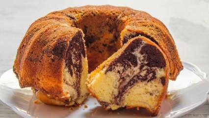 كيف تصنع أسهل كعكة رخام براوني في العالم؟ وصفة كعكة الرخام اللذيذة