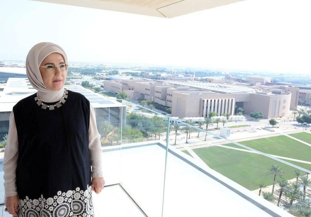 زيارة السيدة الأولى أردوغان إلى قطر 