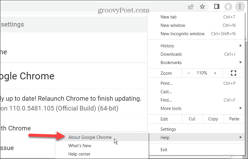 رمز خطأ Google Chrome STATUS_BREAKPOINT