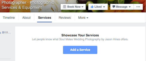 إضافة خدمة الفيسبوك