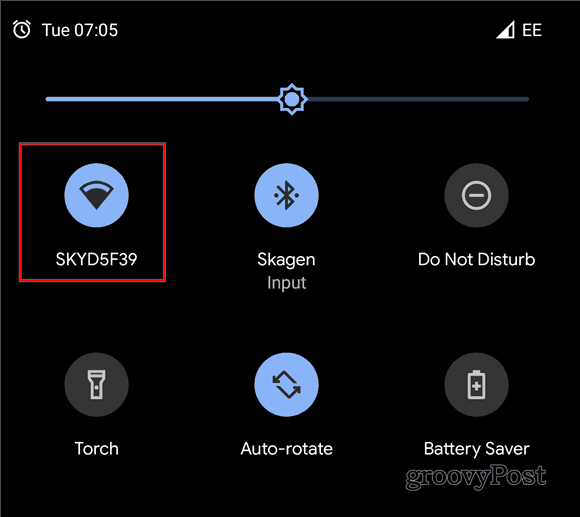 يشارك Android 10 رمز WiFi QR