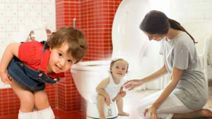 كيف تضع حفاضات على الاطفال؟ كيف ينبغي للأطفال تنظيف المرحاض؟ التدريب على استعمال المرحاض..