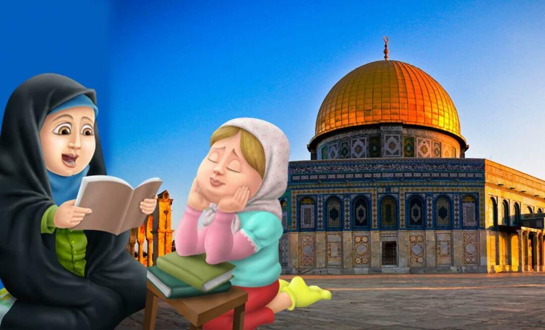 كيف يجب أن نفسر القدس، حيث قبلتنا الأولى، المسجد الأقصى، لأطفالنا؟