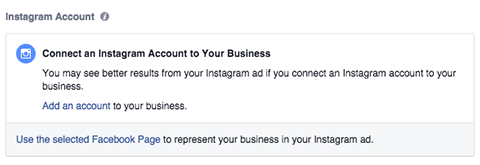  ربط حساب instagram الخاص بك لحملة إعادة الاستهداف