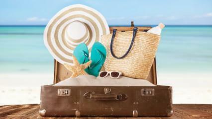 كيف يتم تجهيز الحقيبة؟ 10 عناصر يجب أن تكون في حقيبتك! قائمة المهام لقضاء الإجازة