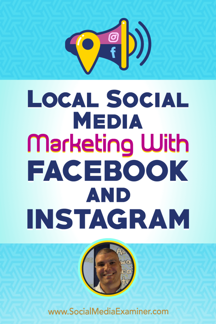 التسويق عبر وسائل التواصل الاجتماعي المحلية باستخدام Facebook و Instagram: ممتحن وسائل التواصل الاجتماعي