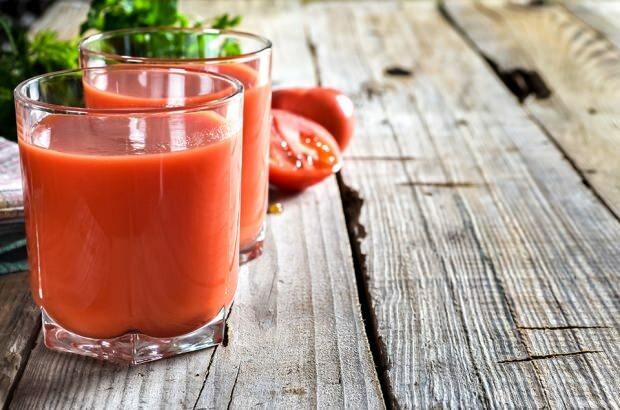 وصفة عصير الطماطم