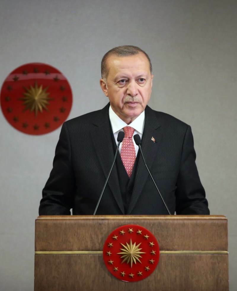 تحدث رئيس أردوغان بعد اجتماع الحكومة