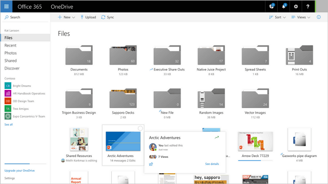 تحديث Microsoft OneDrive مع واجهة مستخدم محسنة وخيارات مشاركة