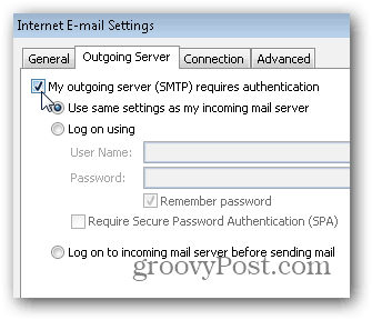 إعدادات Outlook 2010 SMTP POP3 IMAP - 06