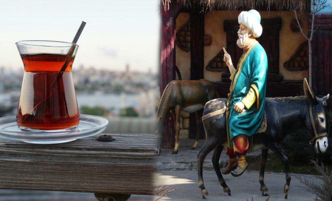 دخل نصر الدين هدجة والشاي التركي إلى اليونسكو