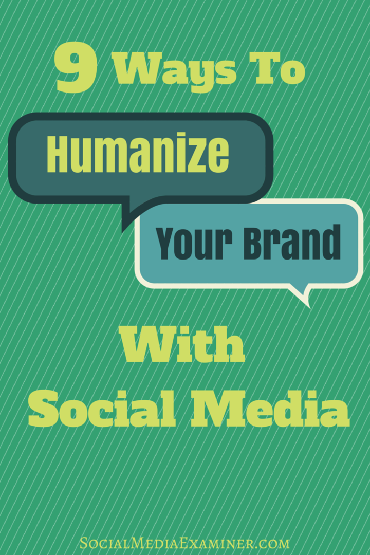 كيفية إضفاء الطابع الإنساني على علامتك التجارية باستخدام وسائل التواصل الاجتماعي