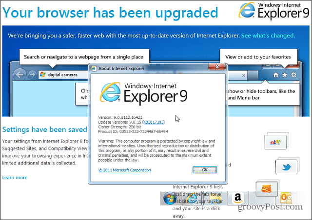 كيفية إزالة تثبيت Internet Explorer 11 Preview من ويندوز 7
