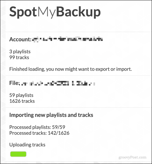 نقل قوائم التشغيل إلى Spotify باستخدام SpotMyBackup