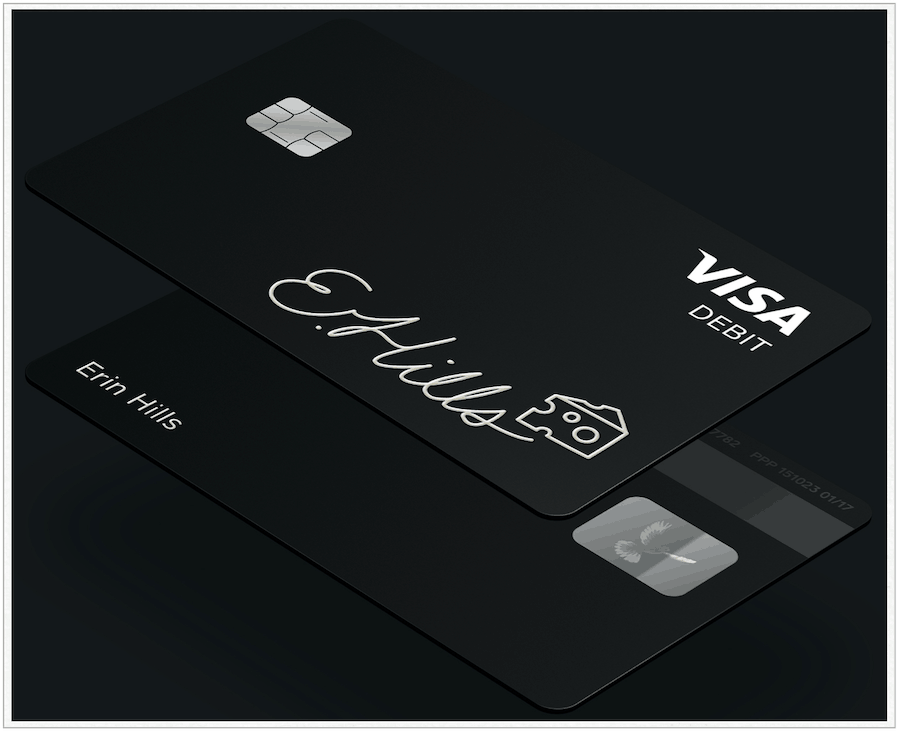 بطاقة نقدية سوداء