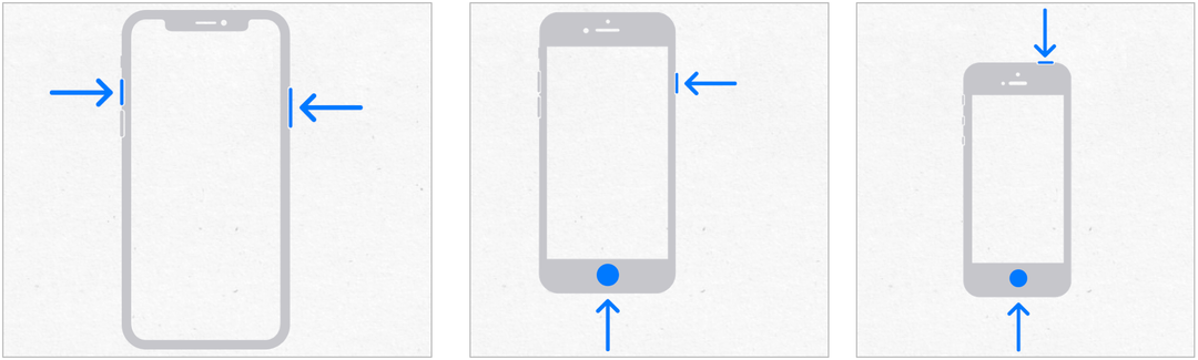 يقوم iPhone بإنشاء لقطات شاشة