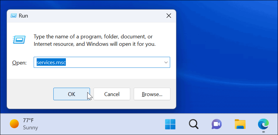 شريط بحث Windows 11 لا يعمل